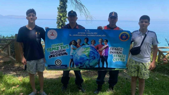 Jandarma'dan Milli Park'ta vatandaşlara yangın uyarısı