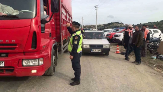Jandarma deve ve güreşinde güvenliği sağladı