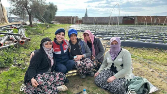 Jandarma ekipleri kadınları geri dönüşüm konusunda bilgilendirdi