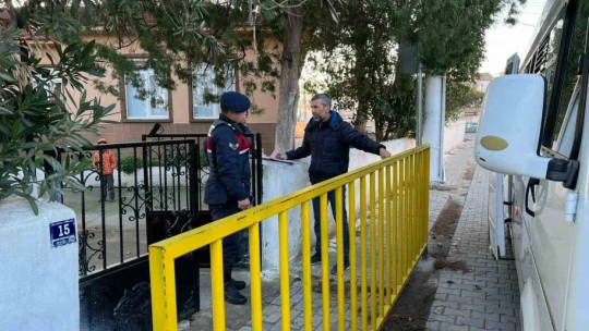 Jandarma ekipleri öğrencilere trafik eğitimi verdi