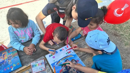 Jandarma ekipleri öğrencileri bilgilendirdi