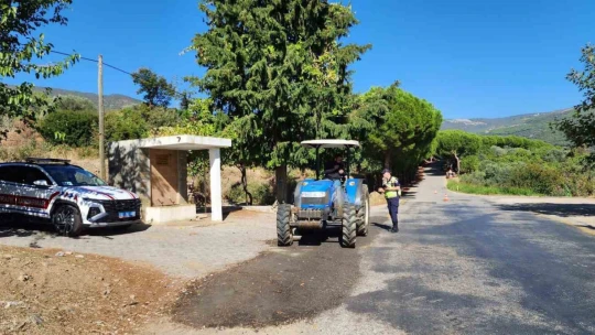 Jandarma ekiplerinden ROPS denetimi