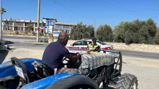 Jandarma ekiplerinden ROPS denetimi