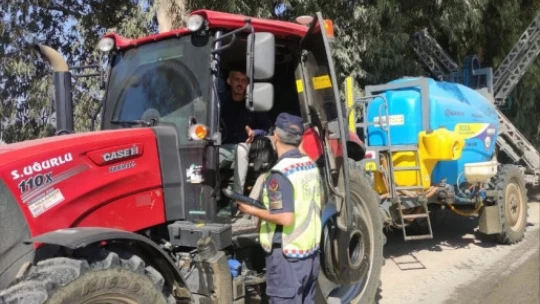 Jandarma ekiplerinden ROPS denetimi