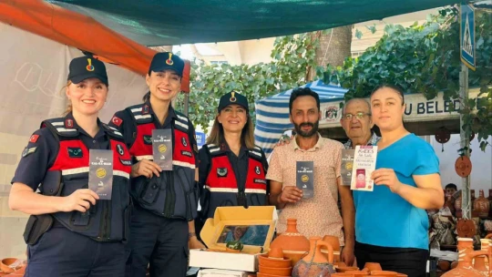 Jandarma festivalde 'KADES' uygulamasını tanıttı