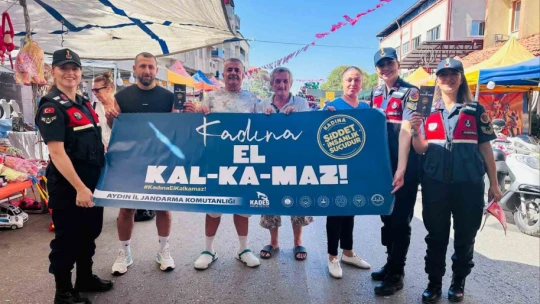 Jandarma festivalde 'KADES' uygulamasını tanıttı