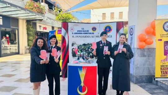 Jandarma, kadına karşı şiddete dikkat çekti