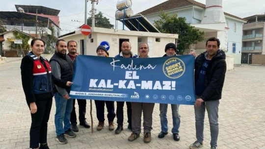 Jandarma, kadınlara KADES'i anlattı