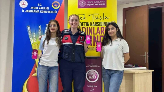 Jandarma liseli gençleri bilgilendirdi