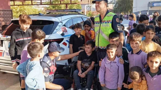 Jandarma Sökeli öğrencileri bilgilendirdi