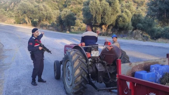 Jandarma tarımsal ürün hırsızlığına geçit vermiyor