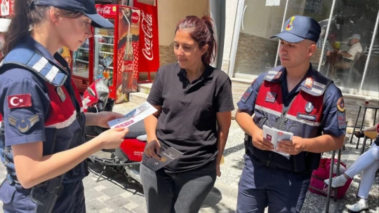 Jandarma teşkilatı Kuşadası'nda tanıtıldı