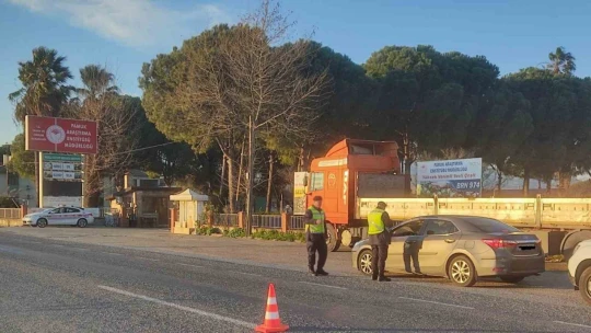 Jandarmadan 'çakar' denetimi