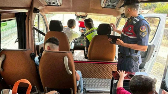 Jandarmadan 'Huzur ve Güven' uygulaması