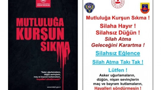 Jandarmadan 'Mutluluğa kurşun sıkma' denetimi