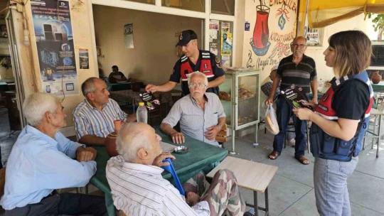 Jandarmadan 'orman yangını' farkındalığı