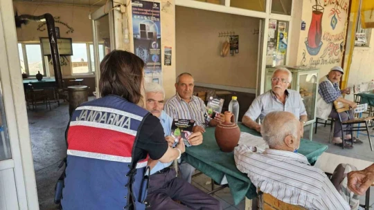Jandarmadan 'orman yangını' farkındalığı