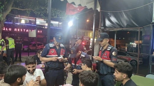 Jandarmadan 'şok' yol kontrolü