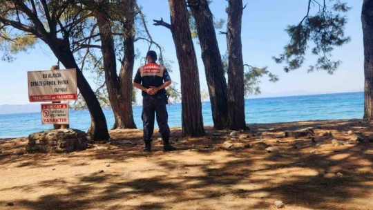 Jandarmadan çevre ve orman yangınlarına karşı bilgilendirme