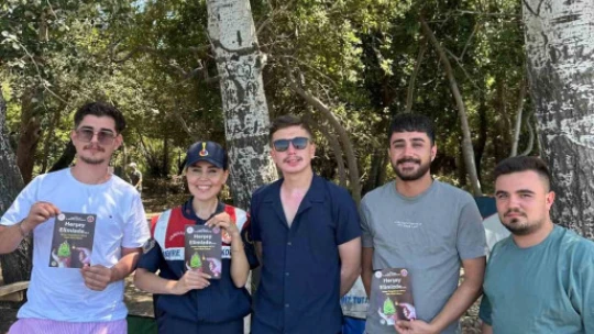 Jandarmadan çevre ve orman yangınlarına karşı bilgilendirme