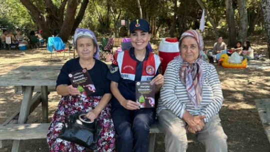 Jandarmadan çevre ve orman yangınlarına karşı bilgilendirme