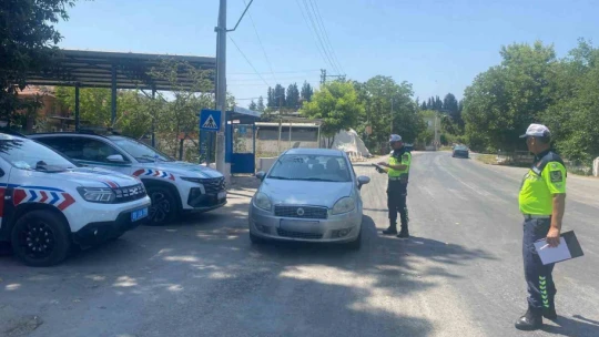 Jandarmadan havadan trafik denetimi