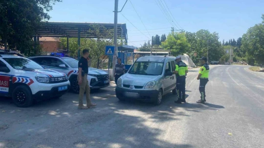 Jandarmadan havadan trafik denetimi
