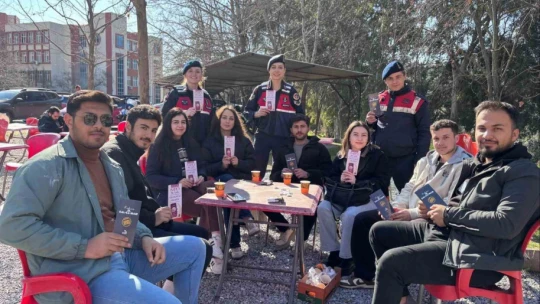 Jandarmadan Koçarlı'da bilgilendirme