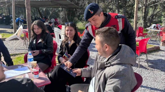 Jandarmadan Koçarlı'da bilgilendirme