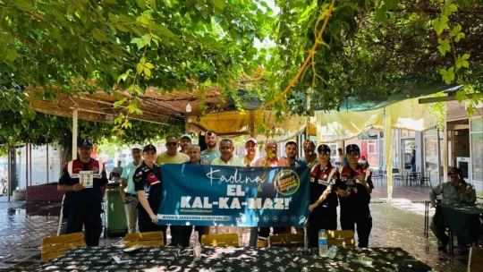Jandarmadan Koçarlı'da vatandaşlara bilgilendirme