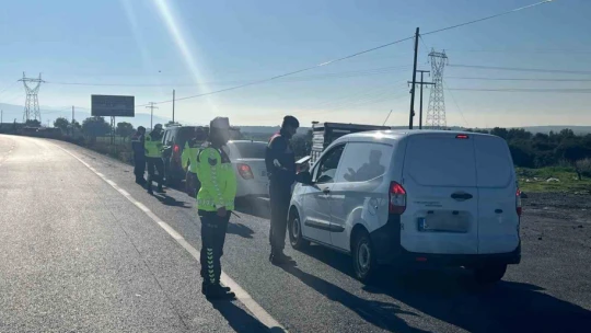 Jandarmadan mikro İHA ile hava destekli trafik denetimi