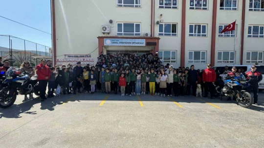 Jandarmadan öğrencilere 'Deprem Farkındalık' eğitimi