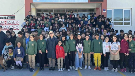 Jandarmadan öğrencilere 'Deprem Farkındalık' eğitimi