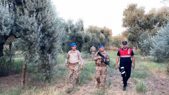 Jandarmadan tarlalarda hırsızlığa karşı nöbet