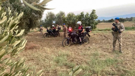 Jandarmadan tarlalarda hırsızlığa karşı nöbet