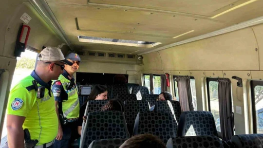 Jandarmadan trafik eğitimi