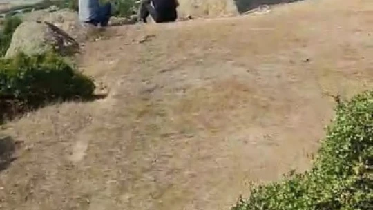 Kaçak kazı yapan 3 şüpheli, suçüstü yakalandı