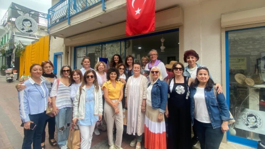 Kadın girişimciler Kuşadası'na hayran kaldı