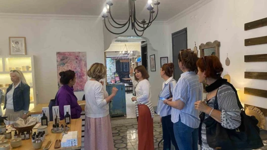 Kadın girişimciler Kuşadası'na hayran kaldı
