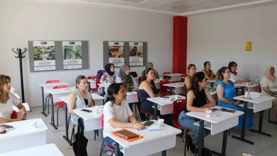 Kadın istihdamına katkı sağlayan eğitimde teorik aşama tamamlandı