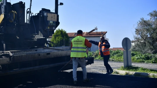 Kadınlar Denizi Mahallesi'nde asfalt çalışması başladı