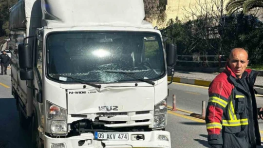 Kamyonetin çarptığı yaşlı kadın hayatını kaybetti