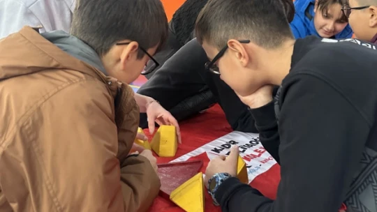 Kanguru Matematik Müzesi Urfa'da matematik şöleni yaşattı