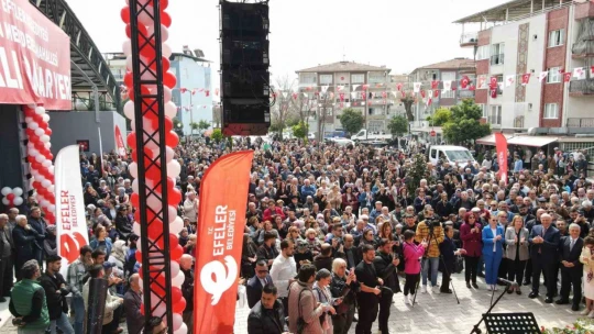 Kapalı pazaryeri mahalle sakinlerini sevindirdi