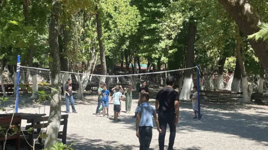 Karacaörenli minikler gönüllerince eğlendi