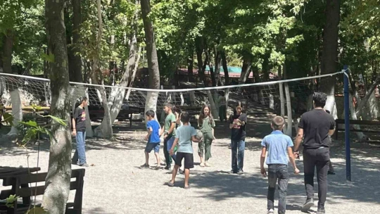 Karacaörenli minikler gönüllerince eğlendi