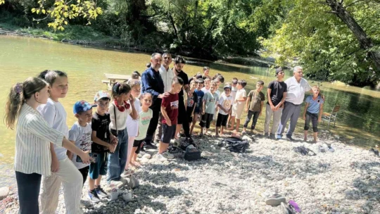 Karacaörenli minikler gönüllerince eğlendi
