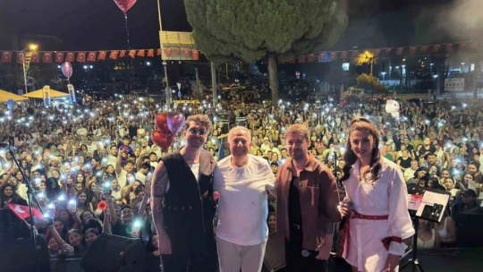 Karacasu'da Festival coşkusu konserlerle taçlandı