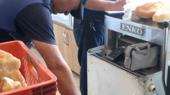 Karacasu'da fırınlara gramaj denetimi yapıldı