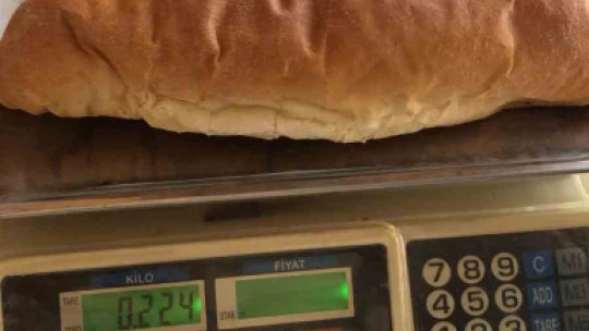 Karacasu'da fırınlara gramaj denetimi yapıldı